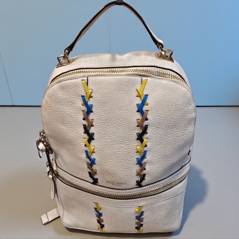 Henri Bendel Leather Soho Backpack *Rare*